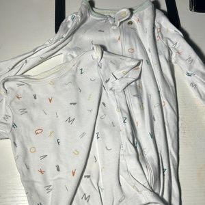 Baby set onesie and footie